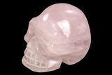 Polished Rose Quartz Crystal Skull #99605-1